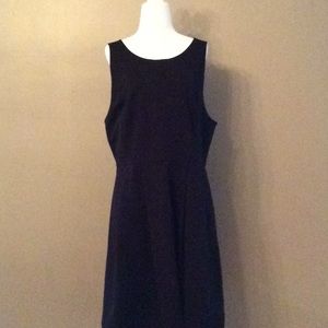 J Crew Pleated Racerback Dress